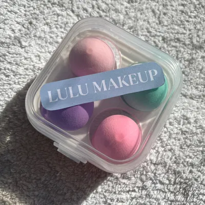 Kit x4 esponjas de maquillaje | Lulu Makeup