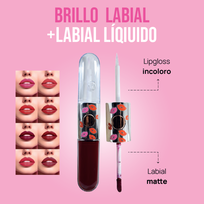 Labial duo Pink21