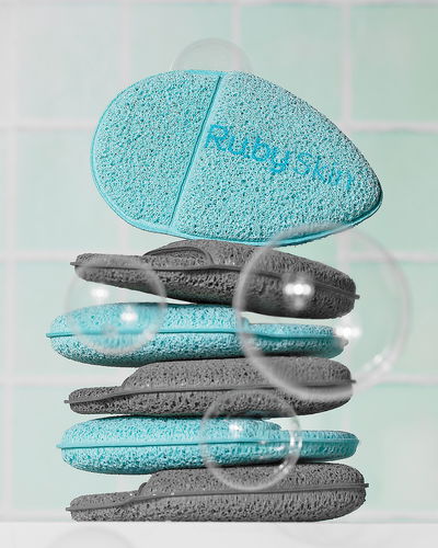 Esponja exfoliante facial Ruby Rose