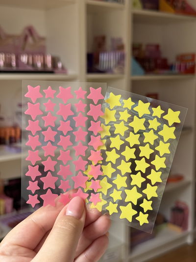 Parches para acné en forma de estrella