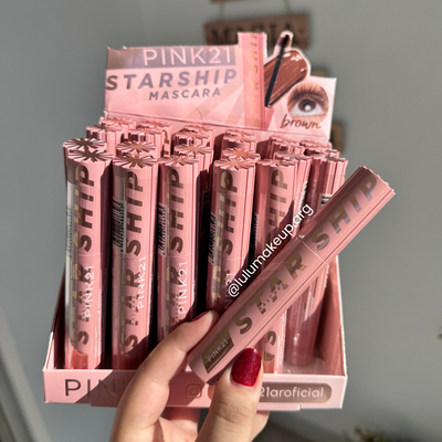 Máscara de pestañas marrón Pink21