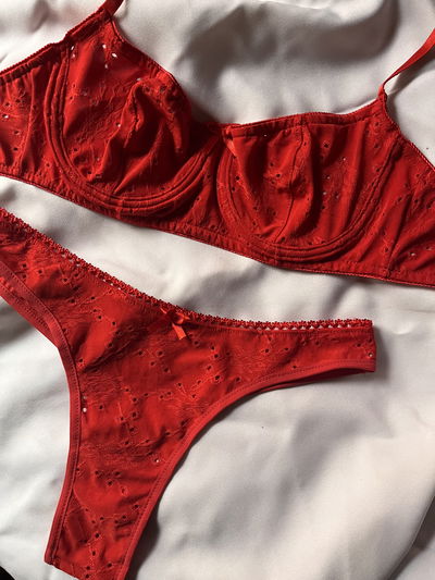 Conjunto Linda Rojo