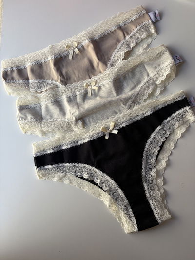 Pack x3 Vedetinas algodon