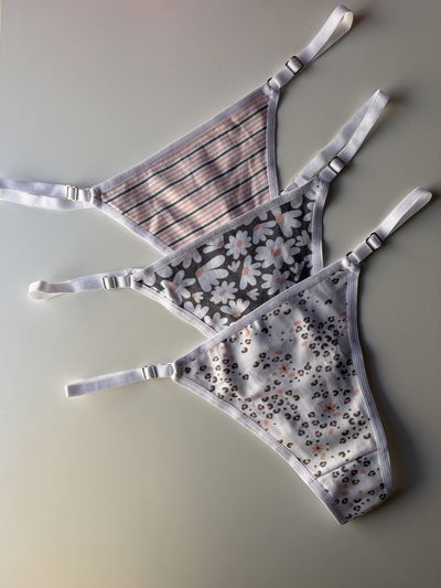 Pack x3 less regulables de algodón 