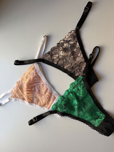 Pack x3 regulables de encaje