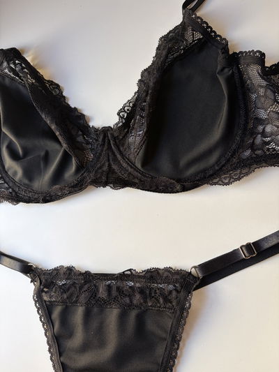 Conjunto Luciana negro