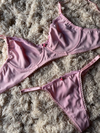 Conjunto Paloma Rosa