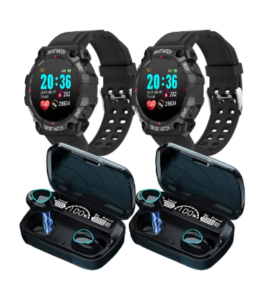 Combo 2 reloj Fd68 2 Auricular M10