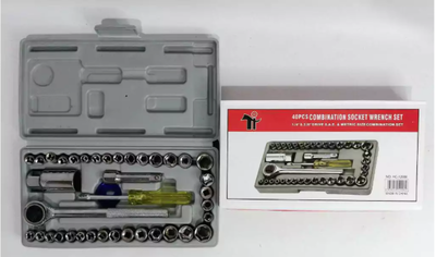 Set de Llave Criquet 40 Piezas