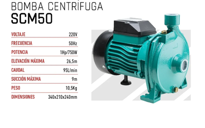 Bomba centrifuga Pacific