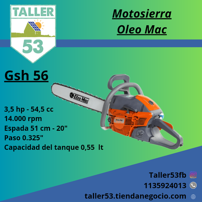 Motosierra Oleo Mac 
