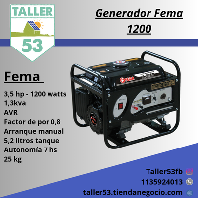 Generador Fema