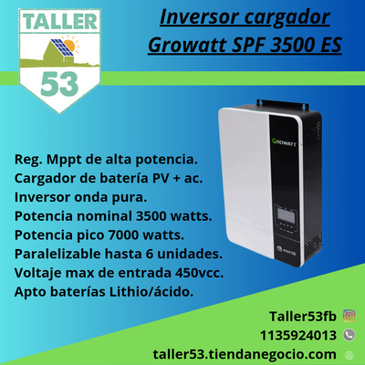 Inversor Growatt 