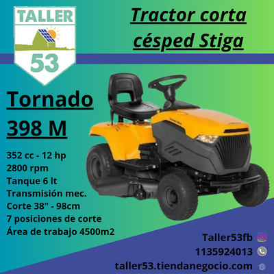 Tractor corta césped 