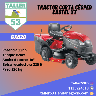 Tractor corta césped 