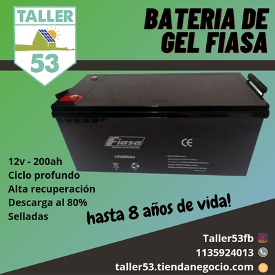 Bateria Gel Fiasa