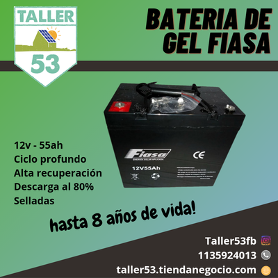 Bateria Gel Fiasa