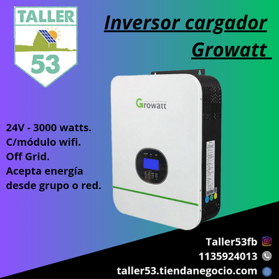 Inversor cargador Growatt