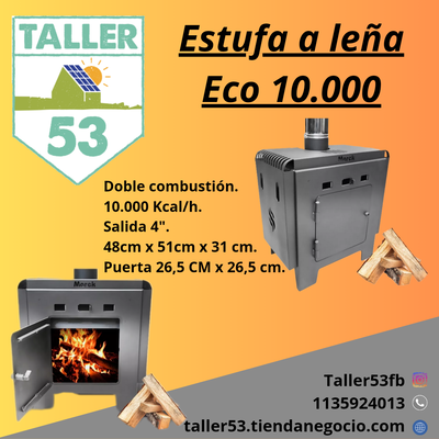 Estufa a leña Marek