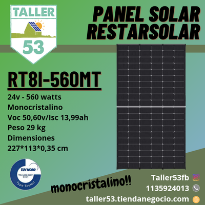 Panel solar Restarsolar 560