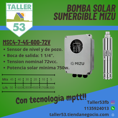 Bomba solar Mizu