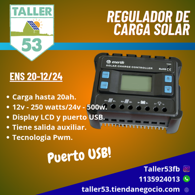 Regulador solar