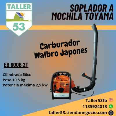 Soplador a mochila Toyama
