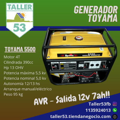 Generador Toyama 