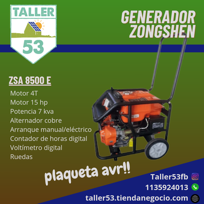 Generador Zongshen 