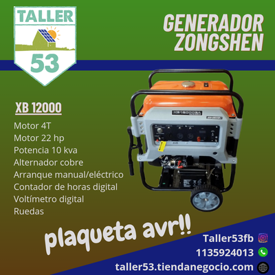 Generador Zongshen 
