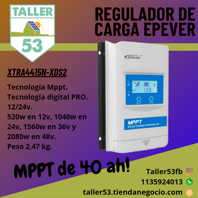 Regulador de carga Epever