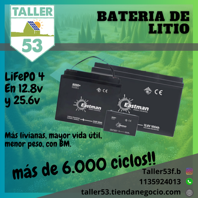 Bateria Eastman Litio