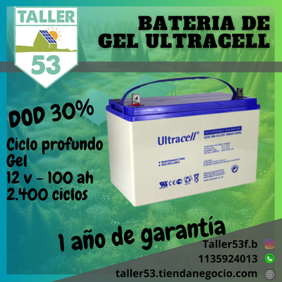Batería Gel Ultracell