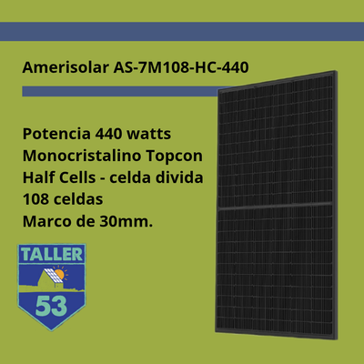Panel solar Amerisolar 440 watts