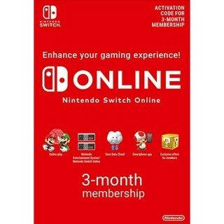 Nintendo Switch Online Individual 3 Meses 
