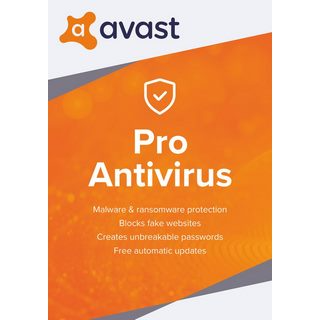 Avast Pro Antivirus PC 1 Device 1 Year Avast Key GLOBAL