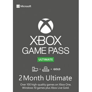 Xbox Game Pass Ultimate 2 mes de suscripción