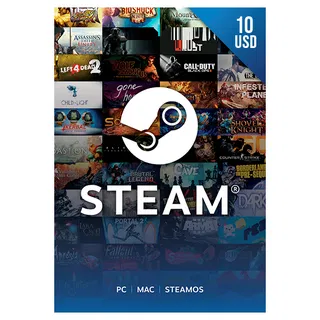 Steam Wallet 10 US