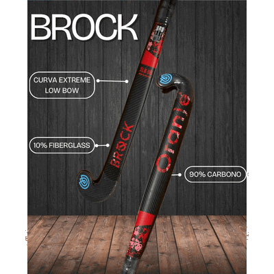 Palo Oranje Brock 90 Extreme Low Bow Rojo