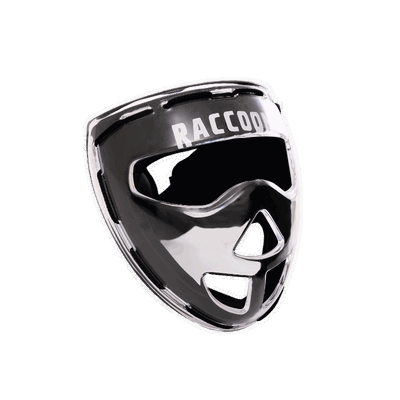 Mascara Raccoon Negro