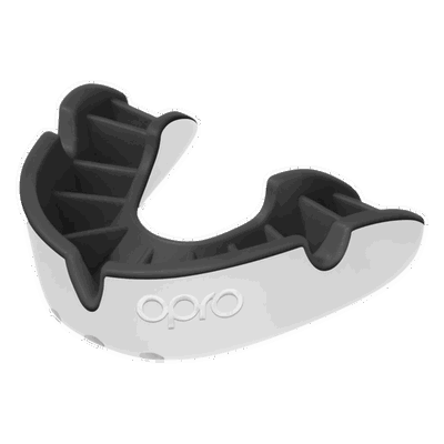 🥈 Protector Bucal oPRO Silver Blanco Negro GEN 5 🦷