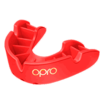 Protector Bucal oPro Bronze Adulto Rojo GEN5