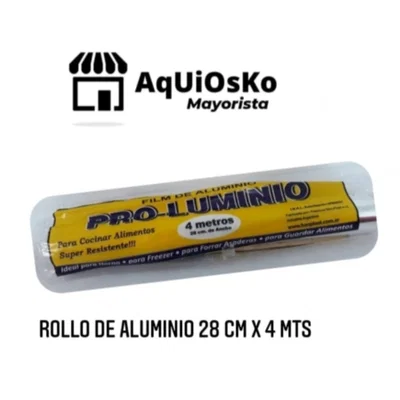 Rollo de Aluminio 4 Metros