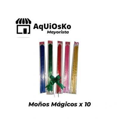 Moños Mágicos x 10