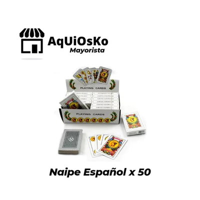 Naipe Español x 50