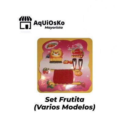 Set Frutita (Varios Modelos)