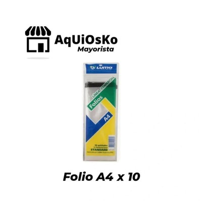 Folio A4 x 10