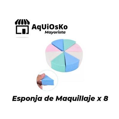 Esponja de Maquillaje x 8