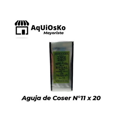 Agujas de Coser N11 x 20