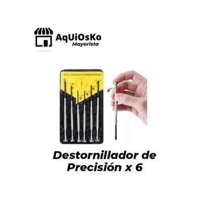 Destornillador Precision x 6
